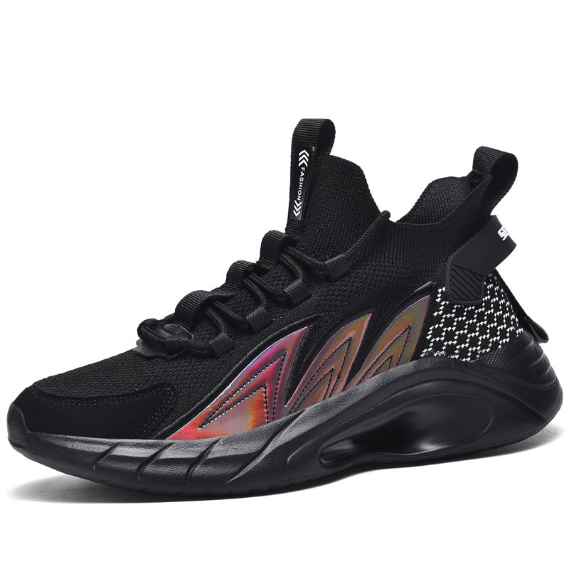 Casual Shoes, Lightweight Breathable Mesh, Sports Running Shoes Trendy Men's Shoes