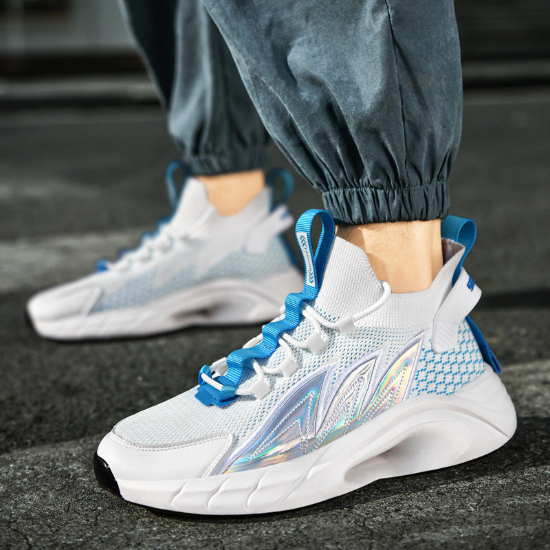 Casual Shoes, Lightweight Breathable Mesh, Sports Running Shoes Trendy Men's Shoes