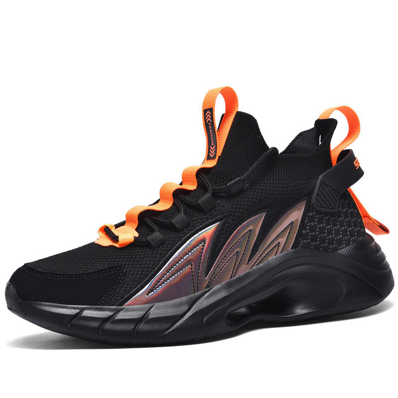 Casual Shoes, Lightweight Breathable Mesh, Sports Running Shoes Trendy Men's Shoes
