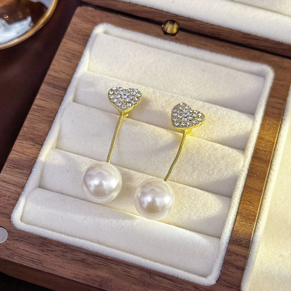 Fashion Special-interest Butterfly Temperament French Retro Easy Matching Earrings