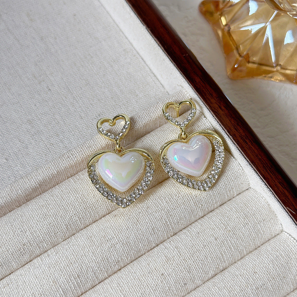 Fashion Special-interest Butterfly Temperament French Retro Easy Matching Earrings