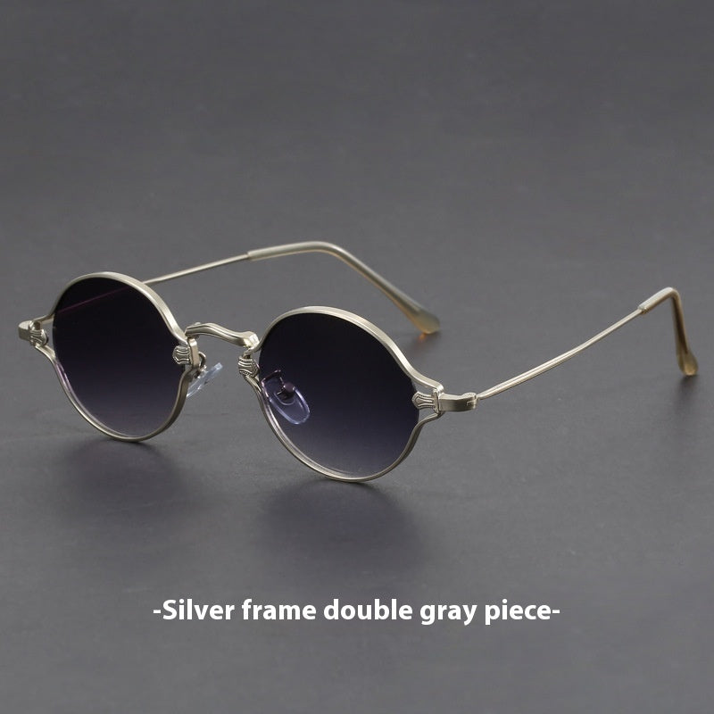 Retro Sunglasses For Round Face American Style