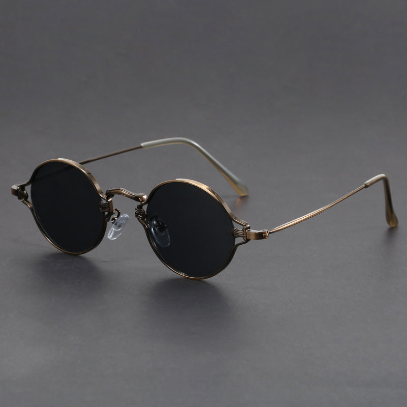 Retro Sunglasses For Round Face American Style