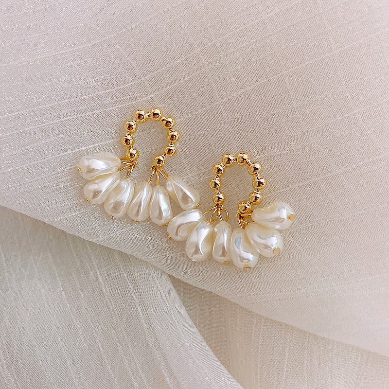 Fashion Special-interest Butterfly Temperament French Retro Easy Matching Earrings