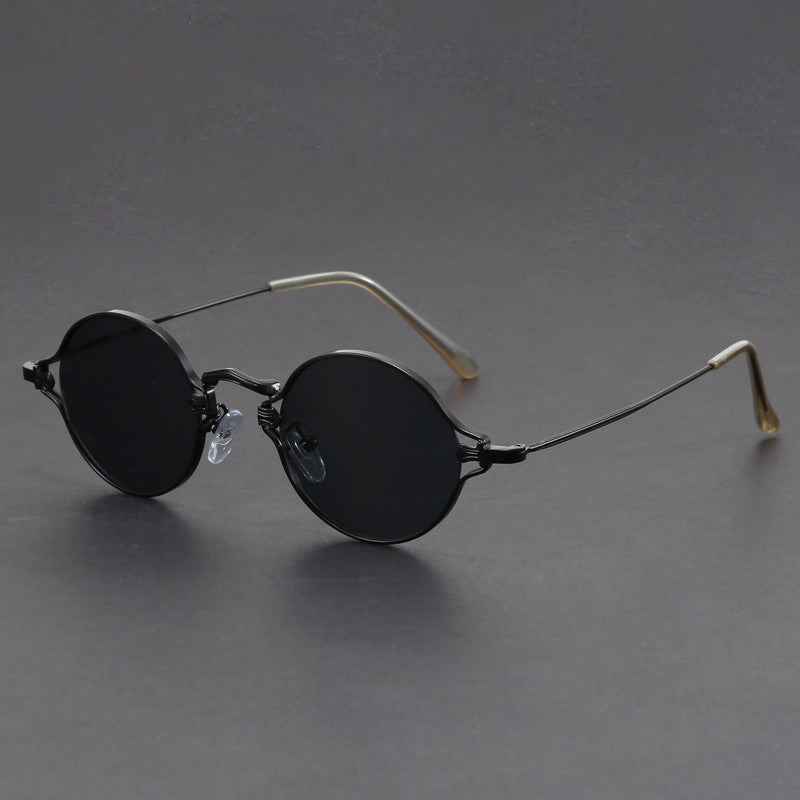 Retro Sunglasses For Round Face American Style