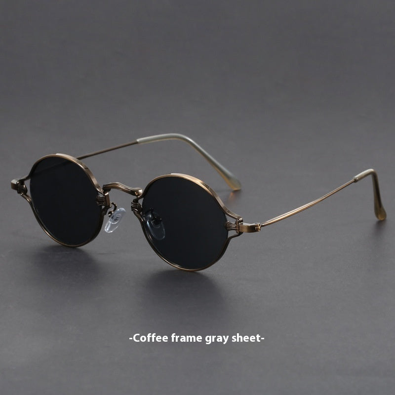 Retro Sunglasses For Round Face American Style