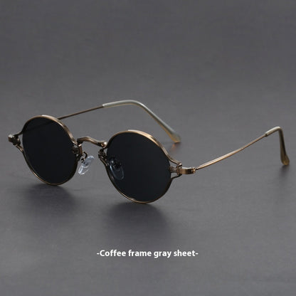 Retro Sunglasses For Round Face American Style