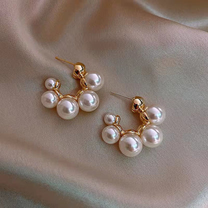 Fashion Special-interest Butterfly Temperament French Retro Easy Matching Earrings