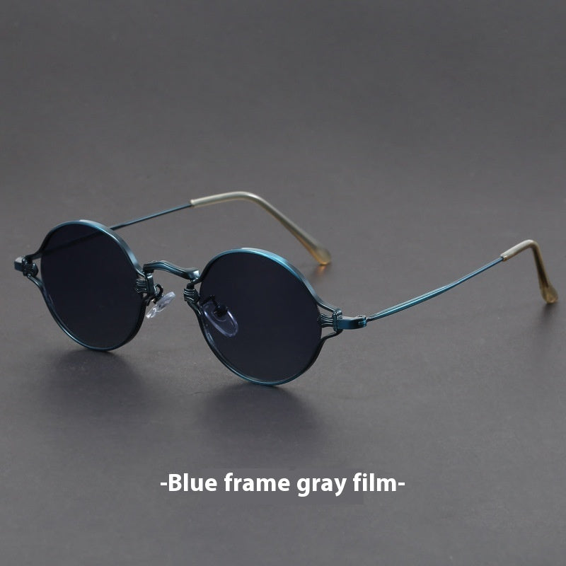 Retro Sunglasses For Round Face American Style