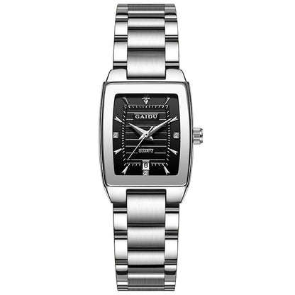 Special Interest Light Luxury Vintage Wine Bucket Waterproof Women's Watch