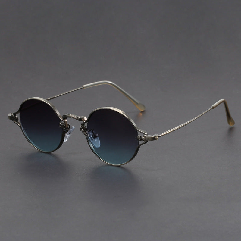 Retro Sunglasses For Round Face American Style