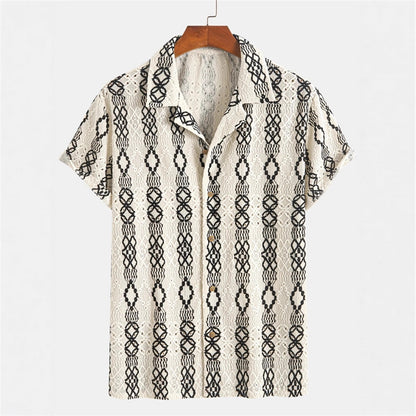 Men's 3D Printed All-matching Retro Fashion Shirt