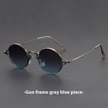 Retro Sunglasses For Round Face American Style