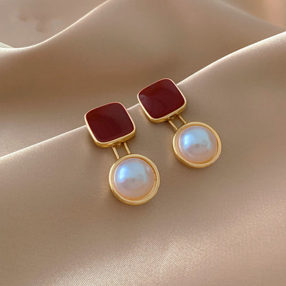Fashion Special-interest Butterfly Temperament French Retro Easy Matching Earrings