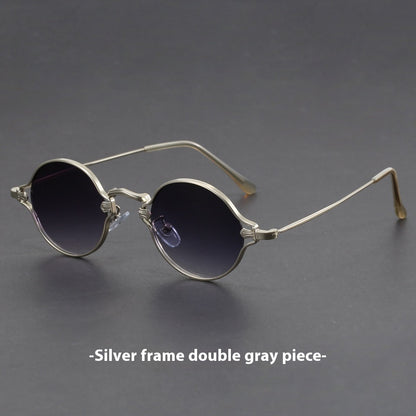 Retro Sunglasses For Round Face American Style