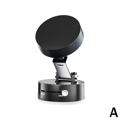 Vacuum Adsorption Magnetic Suction Cup Phone Mount Double Sided Hands-Free Magnetic Cell Phone Holder For Car/Gym/Mirror/Smoot