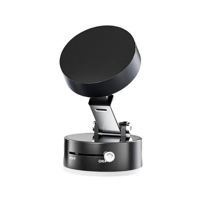 Vacuum Adsorption Magnetic Suction Cup Phone Mount Double Sided Hands-Free Magnetic Cell Phone Holder For Car/Gym/Mirror/Smoot