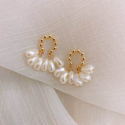 Fashion Special-interest Butterfly Temperament French Retro Easy Matching Earrings
