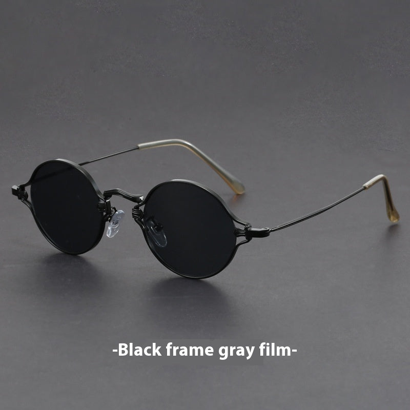 Retro Sunglasses For Round Face American Style
