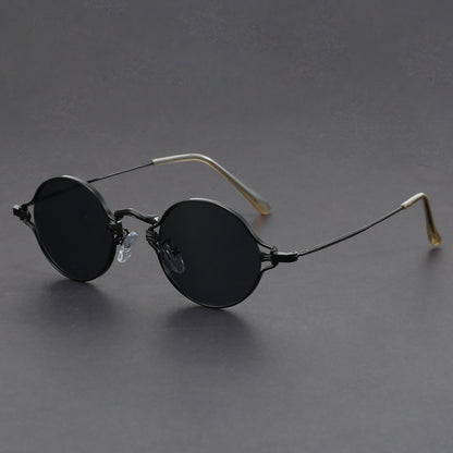 Retro Sunglasses For Round Face American Style